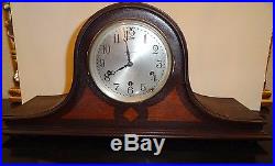 Antique Seth Thomas Humpback Westminster Chime Mantel Clock Working Condition