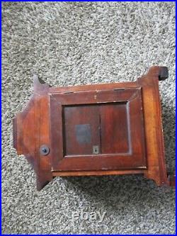 ANTIQUE / VINTAGE WOOD WESTMINSTER / JUNGHANS MANTEL CHIME CLOCK LOT germany