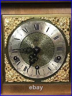 AUG SCHATZ & SOHNE 3.73 8-Day 8-Hammer 7-Jewel Triple-Chime Mantel Clock, Works