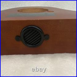 Altona Westminster Chime Mantel Clock Mahogany Wood Quartz Analog Engraved 1997