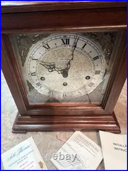 Amazing Clean Seth Thomas Legacy 3W Mantle Clock 1314 A Westminster Chime Withbook