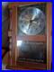 Ansonia Ezee-set #755 Chime Wall Clock Key Wind Wood Vintage