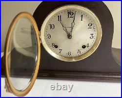 Ansonia Mantle Shelf Single Rod Bing Chime Clock Model B 21 New York USA