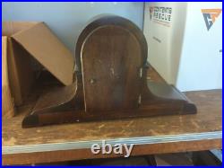 Ansonia Precisia No. 4 B22 Mantel Table Shelf Westminster Chime Clock Without Key