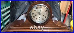 Ansonia Sonia #1 Westminster Tambour Mantel Clock. Estate Timepiece
