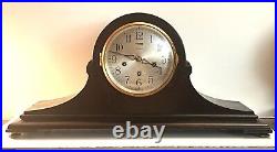 Ansonia Sonia #1 Westminster Tambour Mantel Clock. Refurbished & Tested