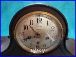 Ansonia Sonia #2 Westminster Tambour Mantel Clock. B22 Movement, Work Very Well