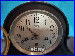 Ansonia Sonia #2 Westminster Tambour Mantel Clock. B22 Movement, Work Very Well