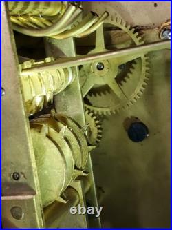 Ansonia Sonia #2 Westminster Tambour Mantel Clock. B22 Movement, Work Very Well