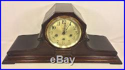 Ant Ansonia Sonia No 3 Tambour Case Clock Bubble Level Westminster Chimes