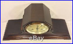 Ant Ansonia Sonia No 3 Tambour Case Clock Bubble Level Westminster Chimes