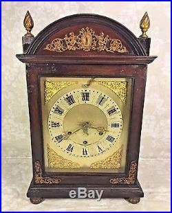 Ant New Haven Chime Clock No 1 Running 8 Bell Westminster Chimes Mahogany Case