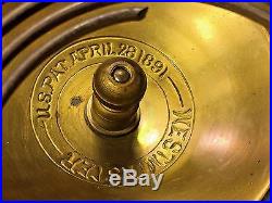 Ant New Haven Chime Clock No 1 Running 8 Bell Westminster Chimes Mahogany Case