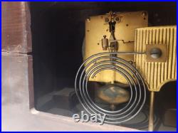 Antique 1914 Black Forest Cathedral Mantel Clock Westminster Chime (Tested)