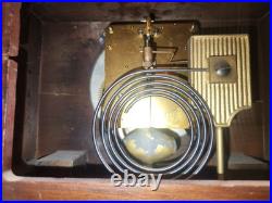 Antique 1914 Black Forest Cathedral Mantel Clock Westminster Chime (Tested)