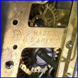 Antique 1914 Seth Thomas Adamantine Mantel Clock. Preowned