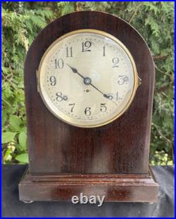 Antique 1915 Seth Thomas CHIME CLOCK #11 Mantle Clock SEE VIDEO ALL ORIGINAL