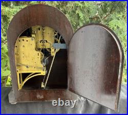 Antique 1915 Seth Thomas CHIME CLOCK #11 Mantle Clock SEE VIDEO ALL ORIGINAL