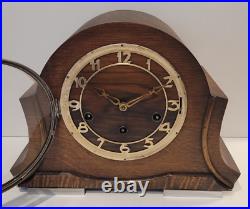 Antique 1920's German GUFA Guetenbacher Uhrenfabrik Westminster Chiming Clock