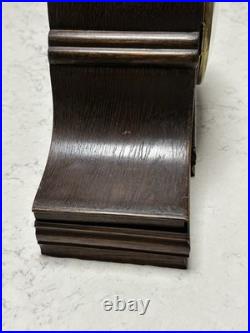 Antique 1920s Kienzle 8-Day Westminster Chime Mantel Clock German Wood withKey