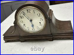 Antique 1920s Kienzle 8-Day Westminster Chime Mantel Clock German Wood withKey Antique 1920s Kienzle 8-Day Westminster Chime Mantel Clock German Wood withKey