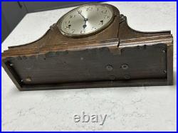 Antique 1920s Kienzle 8-Day Westminster Chime Mantel Clock German Wood withKey