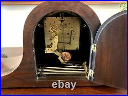 Antique 1920s Seth Thomas Mantel Clock NO 124 Chime #98 withKey Not Fully Tested