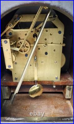 Antique 8 Day Seth Thomas 413 A Beehive Westminster Chime Clock Nice Working