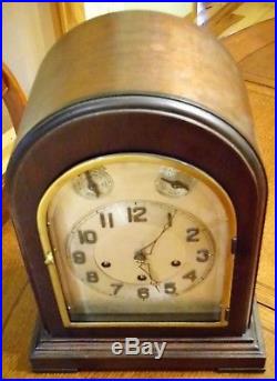 Antique Ansonia Sonia No. 5 Mantle Clock Westminster Chime Runs 8 Day 1922