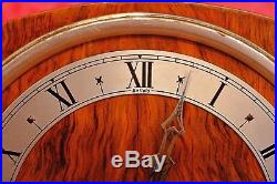 Antique Art Deco'ENFIELD' 8-Day Mantel Clock with Westminster Chimes