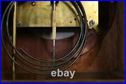 Antique B. W. L. Model 14 Early 1900s Two Tone Chime Mantle Clock