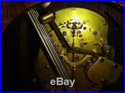 Antique BEAUTIFUL New Haven Bee Hive Cathedral Clock Westminster Chimes RUNS