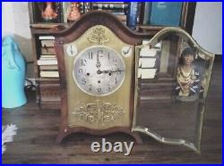 Antique Boston Shreve Crump & Low Mahogany Chest Clock
