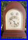 Antique C 1920s Junghans Mantle / CHIME Clock RUNS GOOD SEE VIDEO