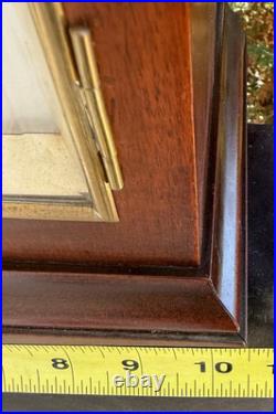Antique C 1920s Junghans Mantle / CHIME Clock RUNS GOOD SEE VIDEO