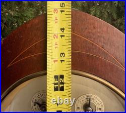 Antique C 1920s Junghans Mantle / CHIME Clock RUNS GOOD SEE VIDEO