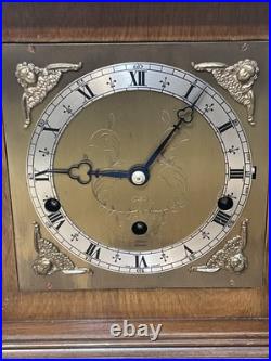 Antique Elliott Bracket Clock 8 Day Lever Westminster Whittington Chime Clock