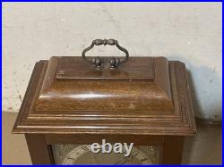 Antique Elliott Bracket Clock 8 Day Lever Westminster Whittington Chime Clock