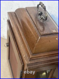 Antique Elliott Bracket Clock 8 Day Lever Westminster Whittington Chime Clock