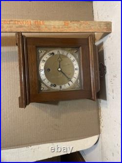 Antique Elliott Bracket Clock 8 Day Lever Westminster Whittington Chime Clock