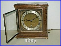 Antique Elliott Croydon London 8day Westminster Dual Chime Bracket Clock Working