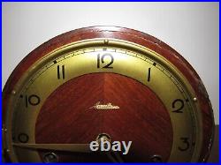 Antique F. Mauthe Quarter Hour Westminster Chime Mantel Clock 8-Day