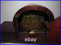 Antique F. Mauthe Quarter Hour Westminster Chime Mantel Clock 8-Day