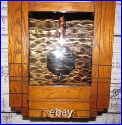 Antique French Vedette Quarter Hour Veritable Westminster Chime Wall Clock 8-day