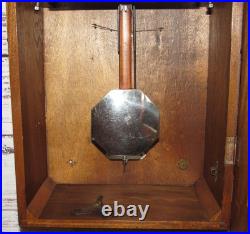 Antique French Vedette Quarter Hour Veritable Westminster Chime Wall Clock 8-day