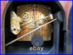 Antique GARRARD Westminster Chiming Mantle Clock Working