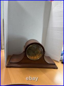 Antique German 2 Melody Trinity & Westminster Chime Mantel Clock 8-Day See Photo