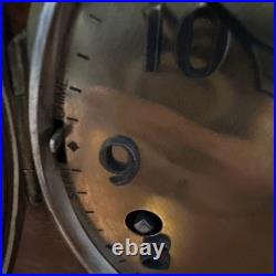 Antique German 2 Melody Trinity & Westminster Chime Mantel Clock 8-Day See Photo