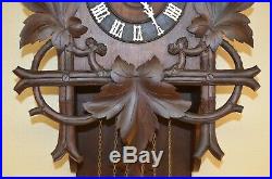 Antique German Black Forest Huge Westminster Chime Very Rare! Cuckoo Clock