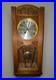 Antique German Box Regulator Wall Clock, Westminster Quarter Strike Chimes